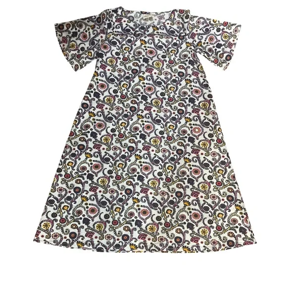 Mata Traders Midi Cotton Twyla Dress Fuchsia Suzani Size M - Picture 9 of 9